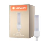 Ledvance Dulux-D LED 6W - 830 Varm Hvid | 2-Pinde - Erstatter 13W