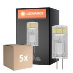Fordelspakke 5x Ledvance Performance LED Capsule Klar G4 1.5W 200lm - 827 Ekstra Varm Hvid | Erstatter 20W