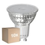 Fordelspakke 10x Ledvance Performance LED spot Reflektor GU10 PAR16 6.9W 620lm 120D - 827 ekstra varm hvid | erstatter 49W