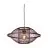 Good&Mojo Pendel Lampe Maui Bambus Burgundy S | Egnet til 1x E27 