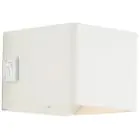 Brilliant Iseo Vægbelysning Plast  Hvid 4W 300lm - 830 Varm Hvid | IP44 - med USB